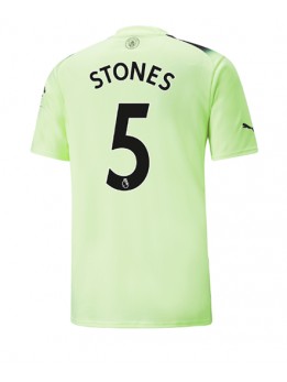 Manchester City John Stones #5 Ausweichtrikot 2022-23 Kurzarm